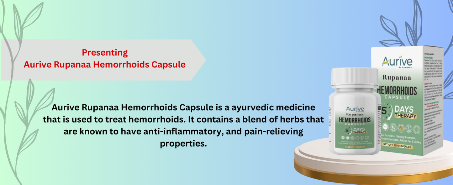 Aurive Rupanaa Hemorrhoids Capsule