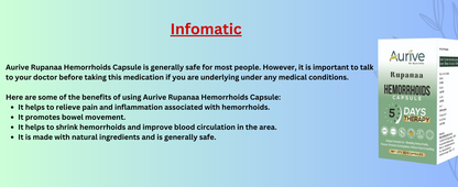 Aurive Rupanaa Hemorrhoids Capsule